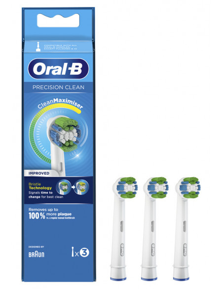 ORALB REFILL EB-20-3 PREC CLEA