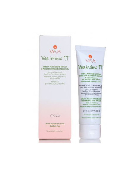 VEA INTIMO TT CREMA PER IGIENE INTIMA LENITIVA 75ML - Clubfarma