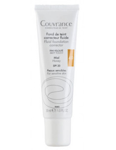 AVENE COUVRANCE FONDOTINTA CORRETTORE FLUIDO COLORE MIELE 30ML - Clubfarma