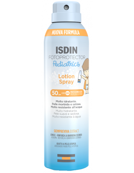 ISDIN - FOTOPROTECTOR PEDIATRICS LOTION SPRAY SPF 50 250ML -Clubfarma