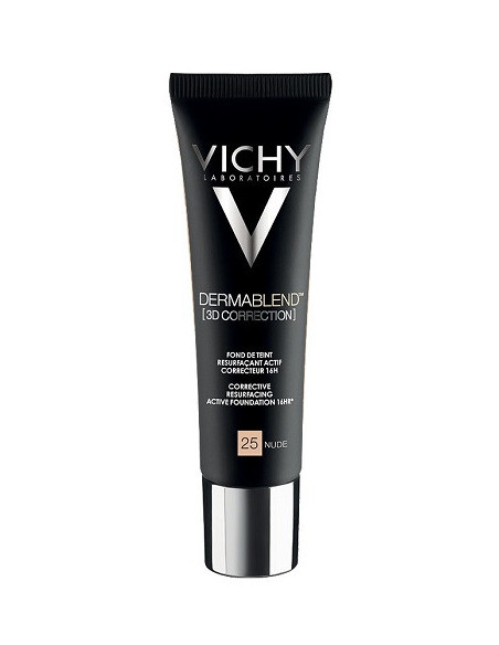 VICHY DERMABLEND 3D FONDOTINTA 25 NUDE 30ML - Clubfarma