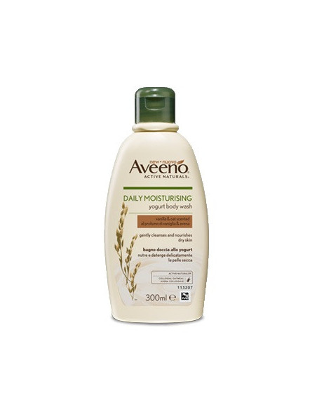 AVEENO BAGNO DOCCIA ALLO YOGURT VANIGLIA E AVENA 300ML - Clubfarma