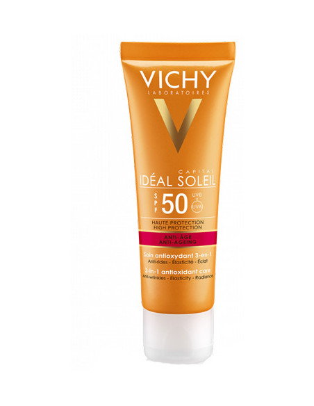 Vichy - Capitan Soleil crema viso antietà spf50 50ml - Clubfarma