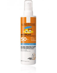 LA ROCHE POSAY ANTHELIOS PED SPRAY INVISIBILE PROTEZIONE SOLARE BIMBI SPF50+ 200ML - Clubfarma