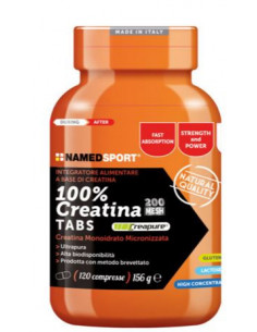 NAMED SPORT INTEGRATORE CREATINA 100% 120 COMPRESSE - Clubfarma