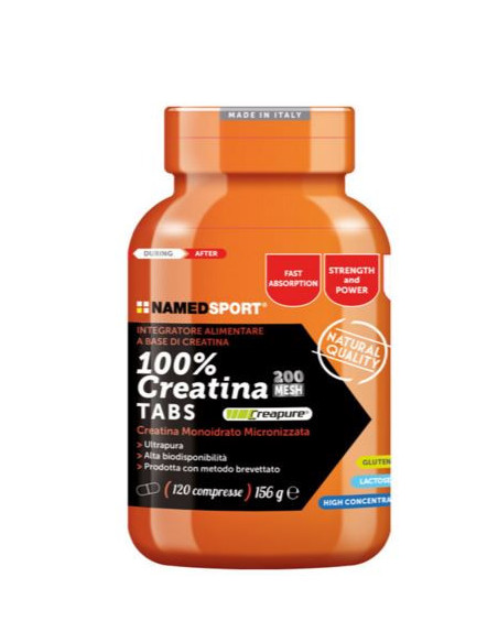 NAMED SPORT INTEGRATORE CREATINA 100% 120 COMPRESSE - Clubfarma