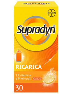 SUPRADYN RICARICA 30 COMPRESSE EFFERVESCENTI - Clubfarma