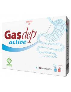 ERBOZETA GASDEP ACTIVE 6+12 BUSTINE DISTEGISTIVO - Clubfarma