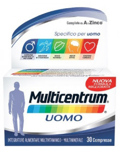 MULTICENTRUM UOMO VITAMINE 30 COMPRESSE - Clubfarma