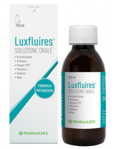 PHARMALUCE LUXFLUIRES SOLUZIONE ORALE 150ML - Clubfarma