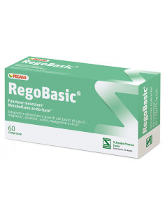 PEGASO REGOBASIC INTEGRATORE ALIMENTARE SALI BASICI 60 COMPRESSE - Clubfarma