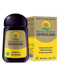 SPIRULINA MARCUS ROHRER ENERGIA 180 COMPRESSE - Clubfarma