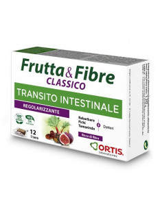 FRUTTA & FIBRE CLASSICO TRANSITO INTESTINALE 12 CUBETTI - Clubfarma