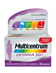 MULTICENTRUM DONNA 50+ 60 COMPRESSE - Clubfarma