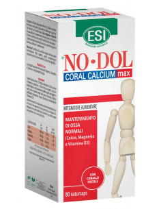 Esi No Dol Coral Calcium Max per il mantenimento di ossa normali 80 capsule