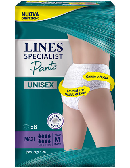 LINES SPEC PANTS UNI MAXI M 8P