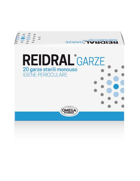 REIDRAL GARZE OCULARI 20PZ