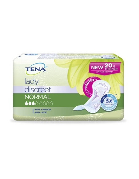 TENA DISCREET NORMAL 12PZ