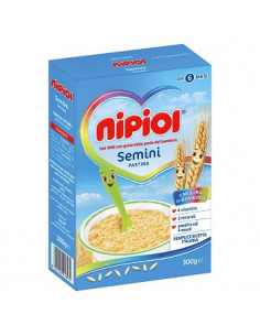 NIPIOL PASTINA SEMINI 300G - Clubfarma