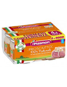 PLASMON OMOG PROSCIUTTO 4X120G