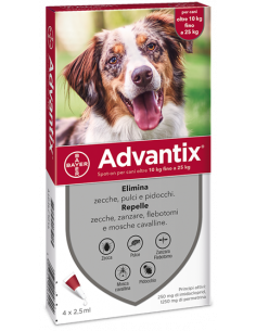 ADVANTIX SPOT ON*4PIP 10-25KG