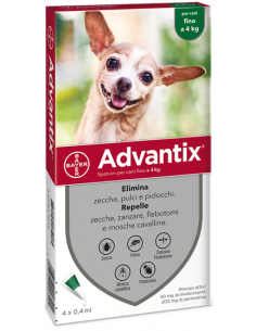 ADVANTIX SPOT ON*4PIP 0-4KG