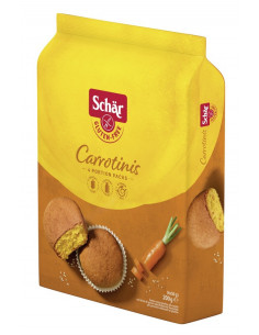 SCHAR CARROTINIS MERENDINE CAROTA E QUINOA 200G - Clubfarma