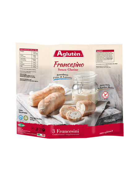 AGLUTEN FRANCESINO 225G