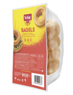 SCHAR BAGELS PRETAGLIATI 4PEZZIX100G SENZA GLUTINE - Clubfarma