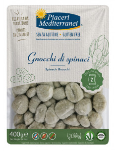 PIACERI MEDIT GNOC SPINACI400G