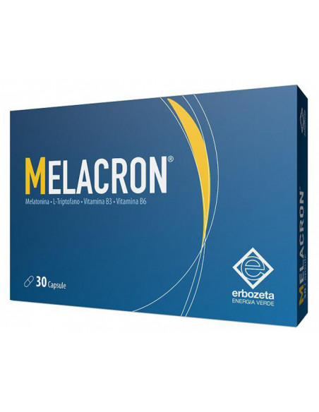 ERBOZETA MELACRON 30 COMPRESSE PER INSONNIA - Clubfarma