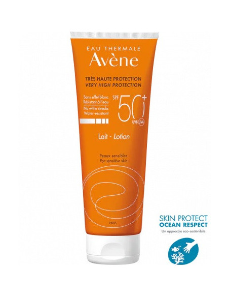 AVENE EAU THERMALE LATTE PROTEZIONE SOLARE SPF50+ 250ML - Clubfarma