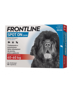 FRONTLINE SPOTON 4PIPETTE CANI DA 40-60KG 4,02ML ANTIPARASSITARIO - Clubfarma