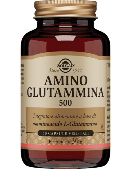 Amino glutammina 500 50cps veg