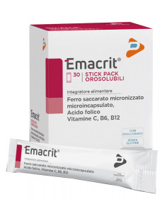 Emacrit orosolubile 30stick pa