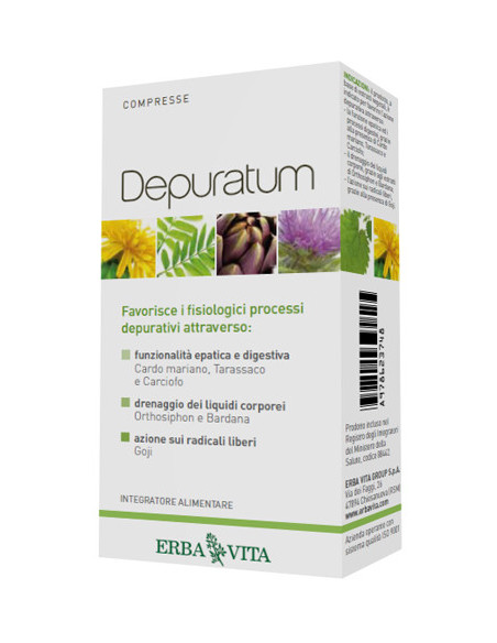 Depuratum compresse 30cpr