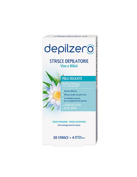 Depilzero strisce viso bikini