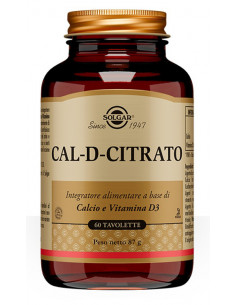 Cal d citrato 60tav