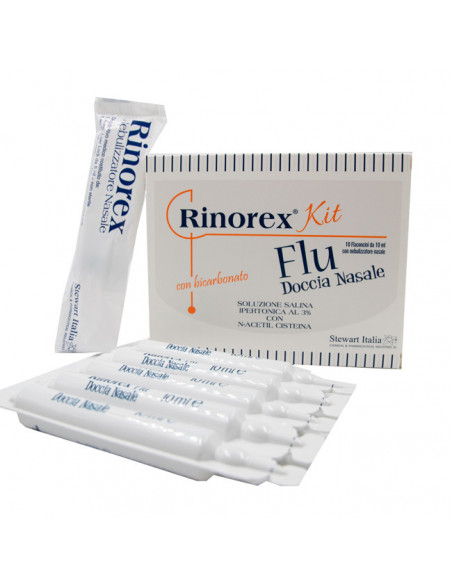 Rinorex flu doccia kit