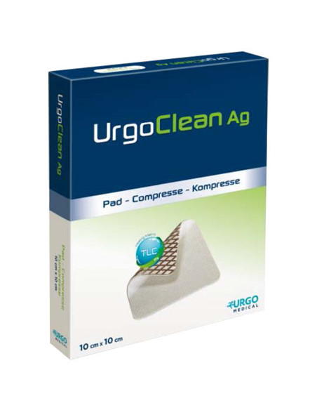 Urgoclean ag silv 10x10cm 5pz