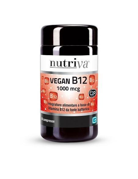 Nutriva vegan b12 60cpr 1000mc