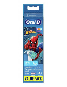 Oralb refill spiderman 4pz