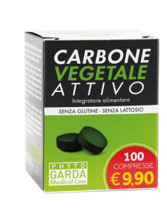 Carbone vegetale pg 100cpr