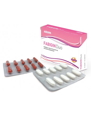 Fabigin duo 10 capsule 10 compresse