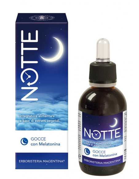 Notte 50ml gocce melatonina