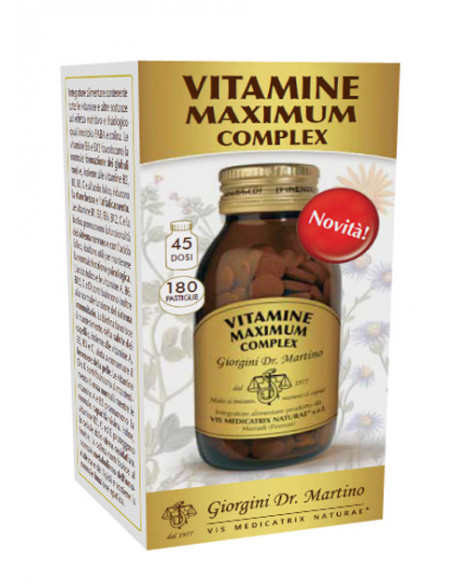 Vitamine maximum compl 180past