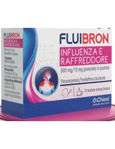 Fluibron influenza e raff 10bs