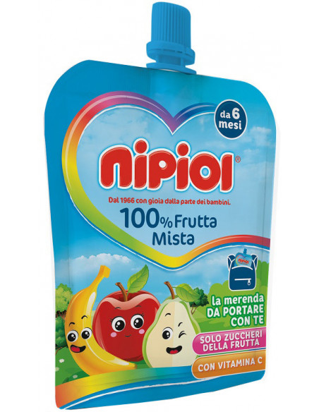 Nipiol purea pouch frutta 85g