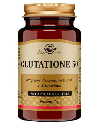 Glutatione 50 30 capsule veg