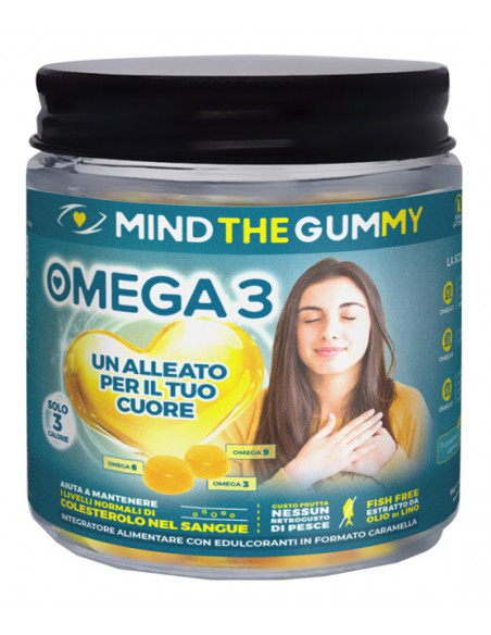 Mind the gummy omega3 60carame